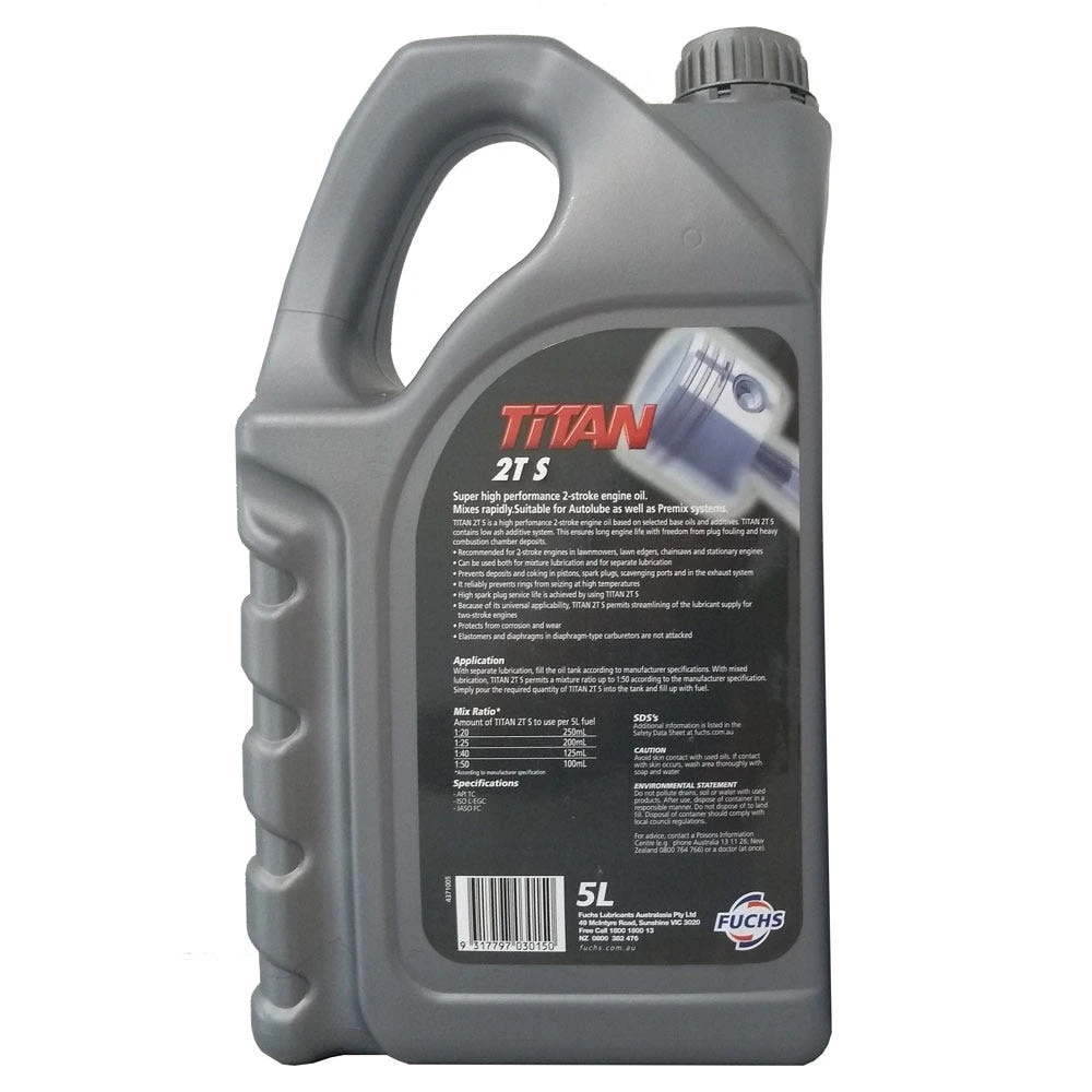 WACKER NEUSON 2 Stroke 2T S 5L Titan Oil 57101 - Image 2