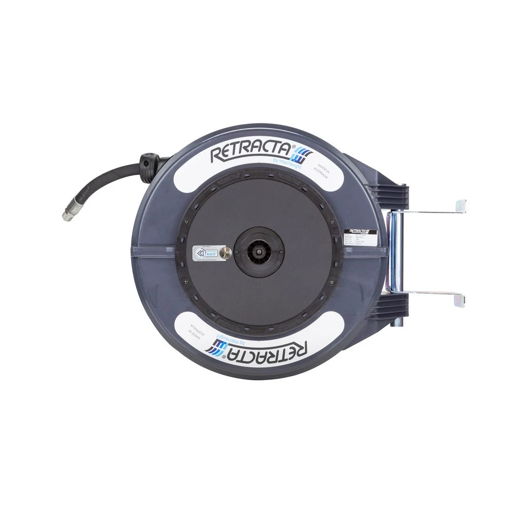 RETRACTA 1/2inch X 15m Oil Hose Reel - Grey OMPC415D-01 1 RETRACTA 1/2inch X 15m Oil Hose Reel - Grey OMPC415D-01
