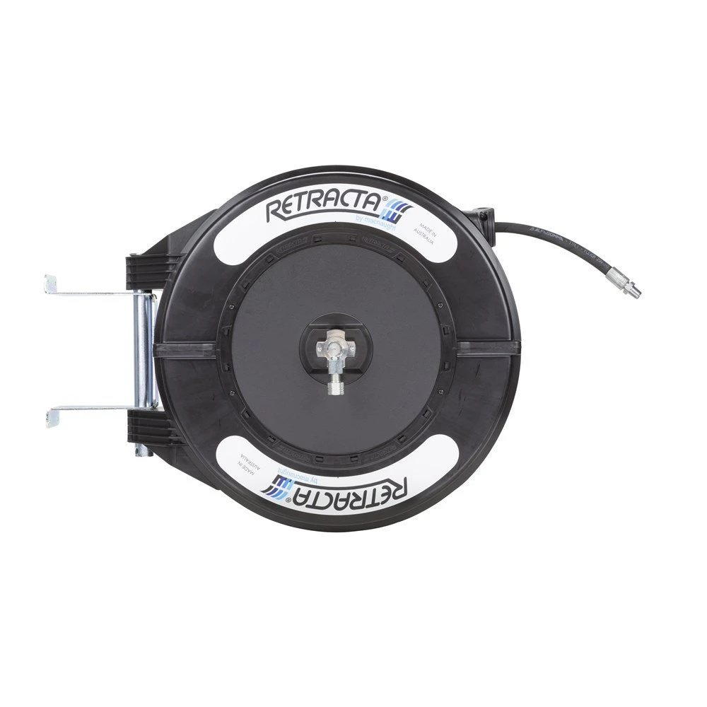 RETRACTA 1/4inch X 15m Grease Hose Reel - Blue GR215K-01