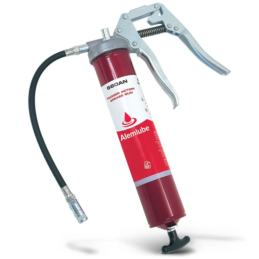 ALEMLUBE 450g Trigger Action Grease Gun 660AN 1 ALEMLUBE 450g Trigger Action Grease Gun 660AN