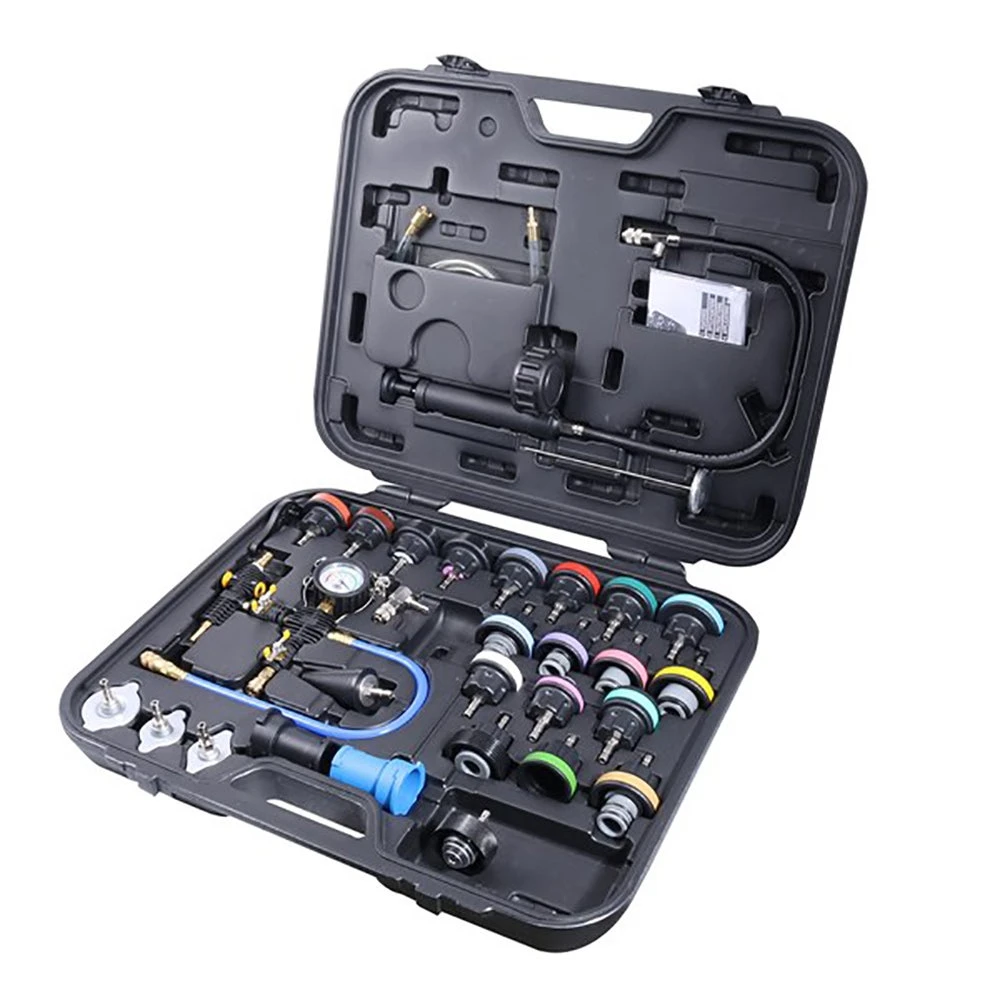 TOLEDO 36pc Master Cooling System Pressure Tester Kit 308500 1 TOLEDO 36pc Master Cooling System Pressure Tester Kit 308500