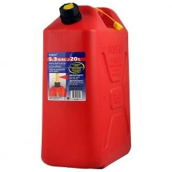 SCEPTER 20L Red Plastic Jerry Can FUE5628