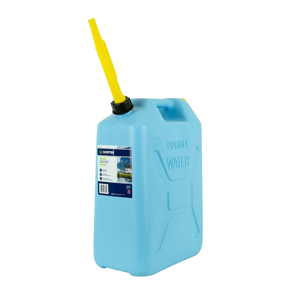 SCEPTER 20L Blue Plastic Water Can Military Style FUE7825 - Image 2