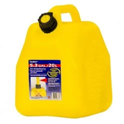 SCEPTER 20L Squat Yellow Diesel Fuel Can FUE7868