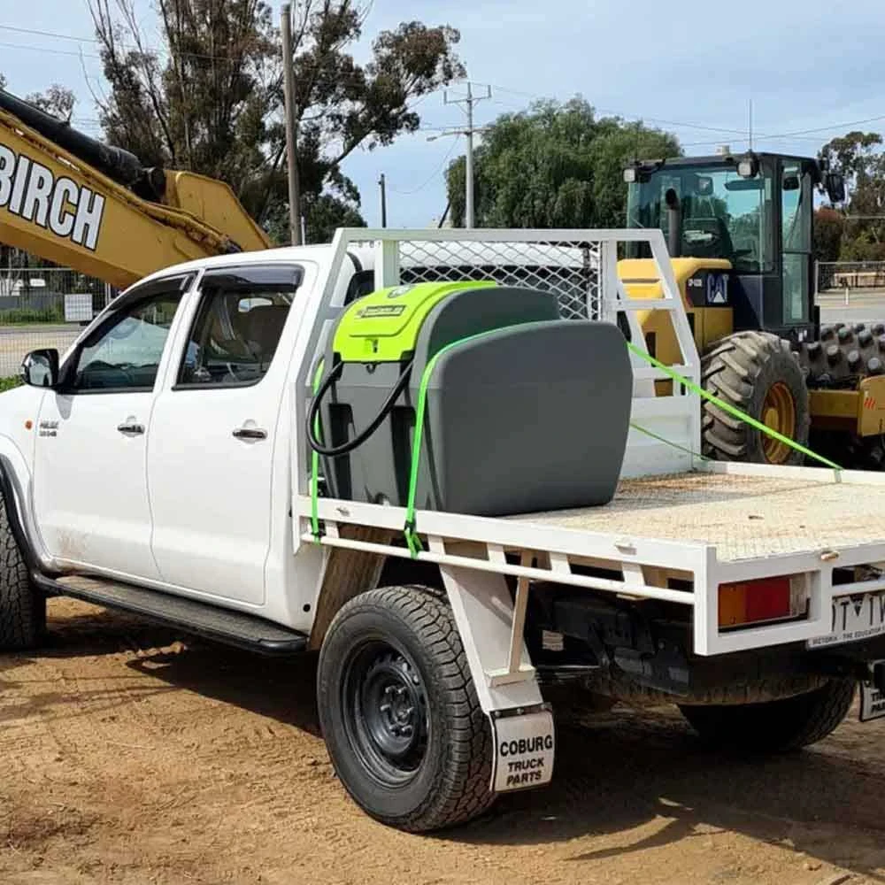 TRANS TANK INTERNATIONAL 400L DieselCaptain Portable Diesel Fuel Tank Pod I-00926 - Image 7