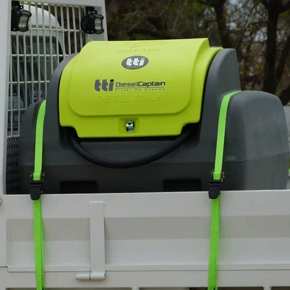 TRANS TANK INTERNATIONAL 400L DieselCaptain Portable Diesel Fuel Tank Pod I-00926 - Image 10