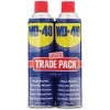 WD40 425g 2 Pack Multi Purpose Lubricant Aerosol Can 61664